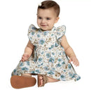 Vestido Floral com Babados - Milon